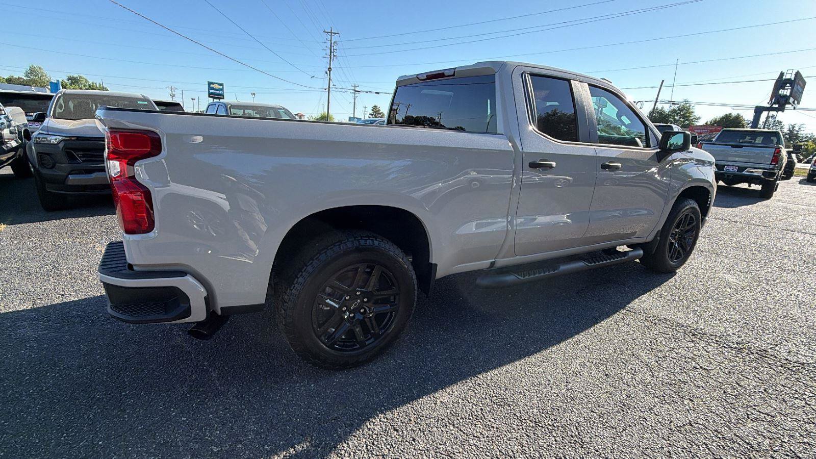 New 2026 Chevrolet Silverado 1500 Custom w/ Turbomax Blackout Package RWD image 5