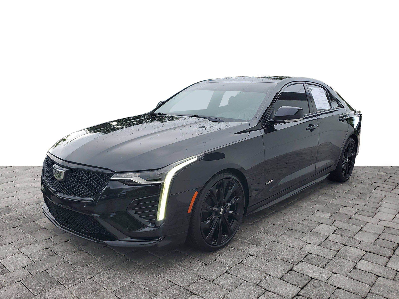 Used 2022 Cadillac CT4 V w/ Climate Package RWD image 3