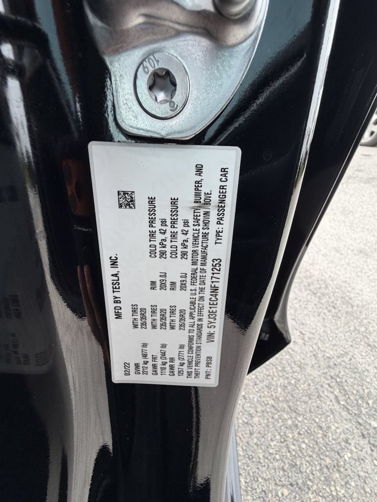 Used 2022 Tesla Model 3 Performance AWD/4WD image 32