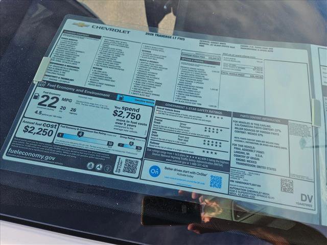 New 2026 Chevrolet Traverse LT w/ Enhanced Driving Package image 18