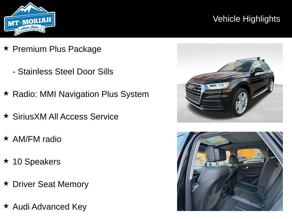 Used 2018 Audi Q5 2.0T Premium Plus w/ Premium Plus Package image 8