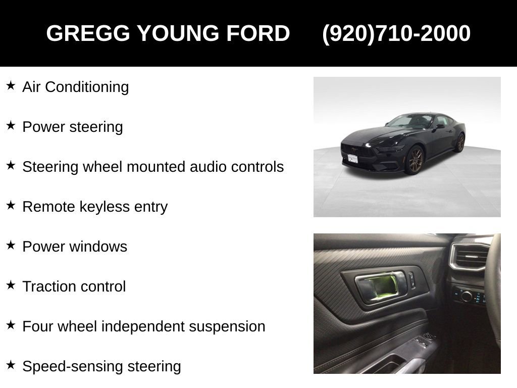 New 2026 Ford Mustang Premium w/ Bronze Appearance Package RWD image 13