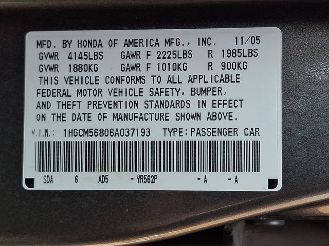 Used 2006 Honda Accord EX-L image 29