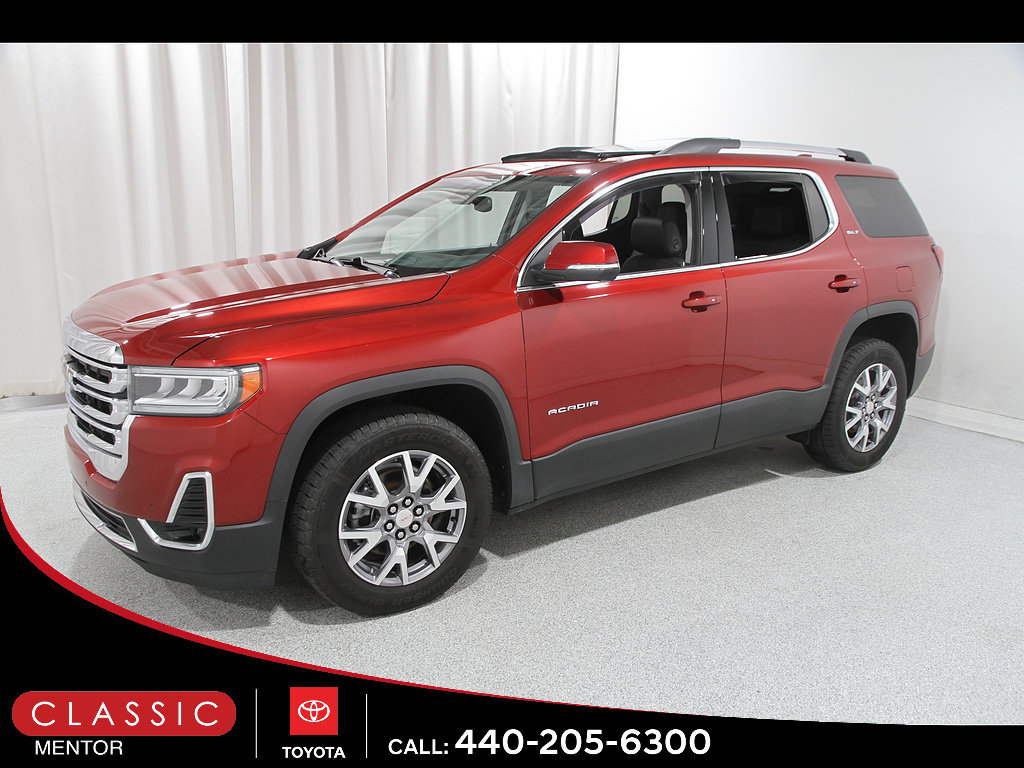 Used 2021 GMC Acadia SLT w/ Premium Package AWD/4WD image 3