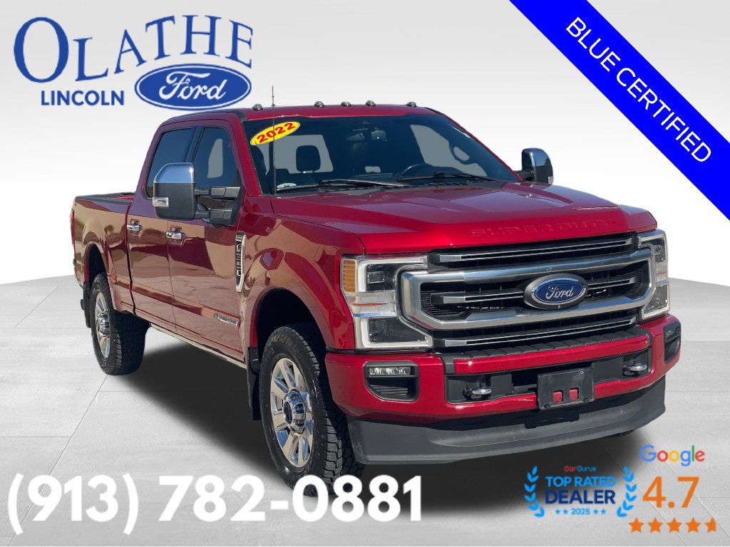 Certified 2022 Ford F350 Platinum w/ FX4 Off-Road Package AWD/4WD image 8