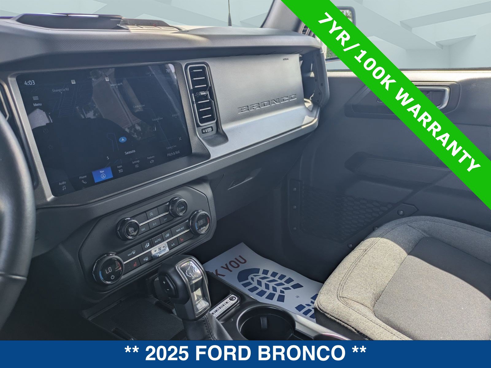 Certified 2025 Ford Bronco Big Bend AWD/4WD image 32