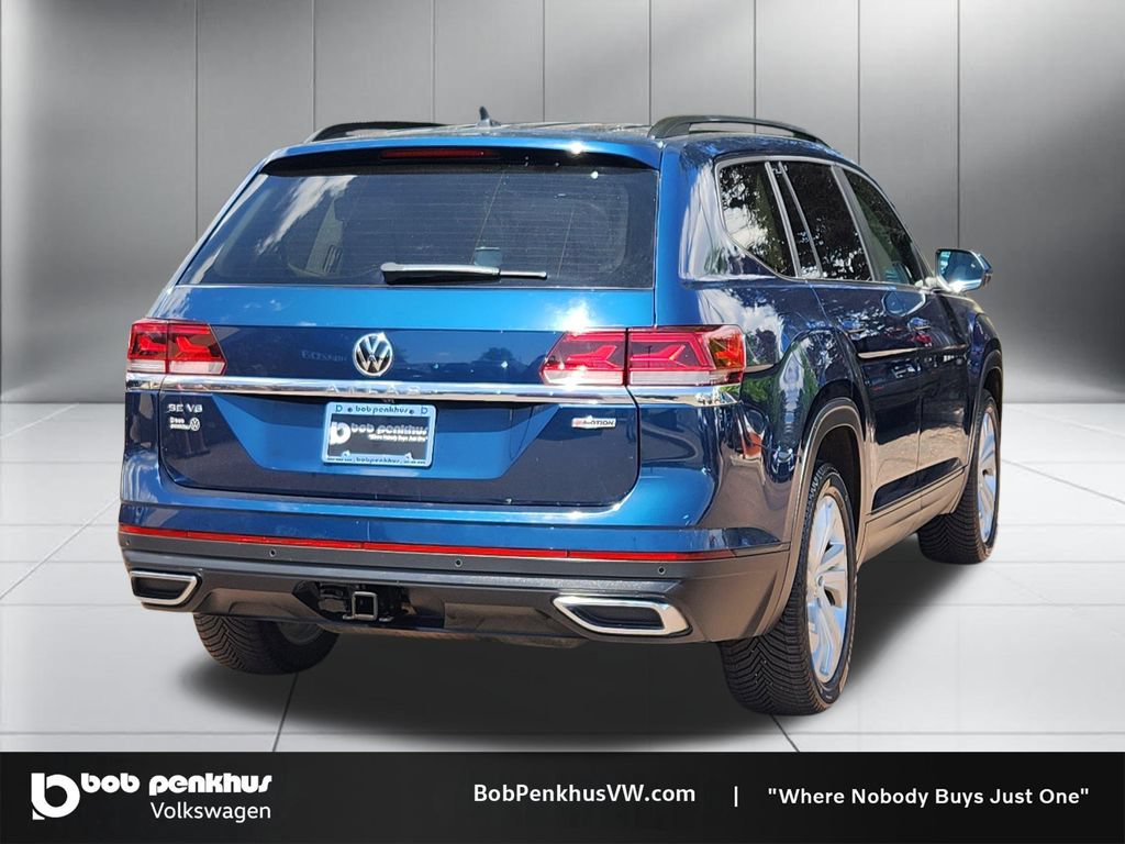 Used 2021 Volkswagen Atlas SE AWD/4WD image 25