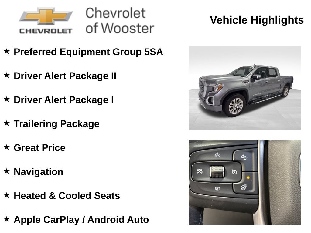 Used 2021 GMC Sierra 1500 Denali w/ Driver Alert Package II AWD/4WD image 2