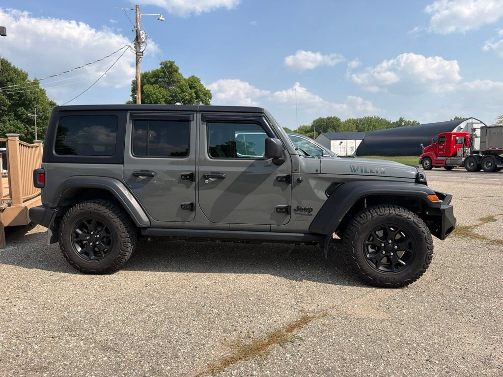 Used 2022 Jeep Wrangler Unlimited Sport AWD/4WD video 3