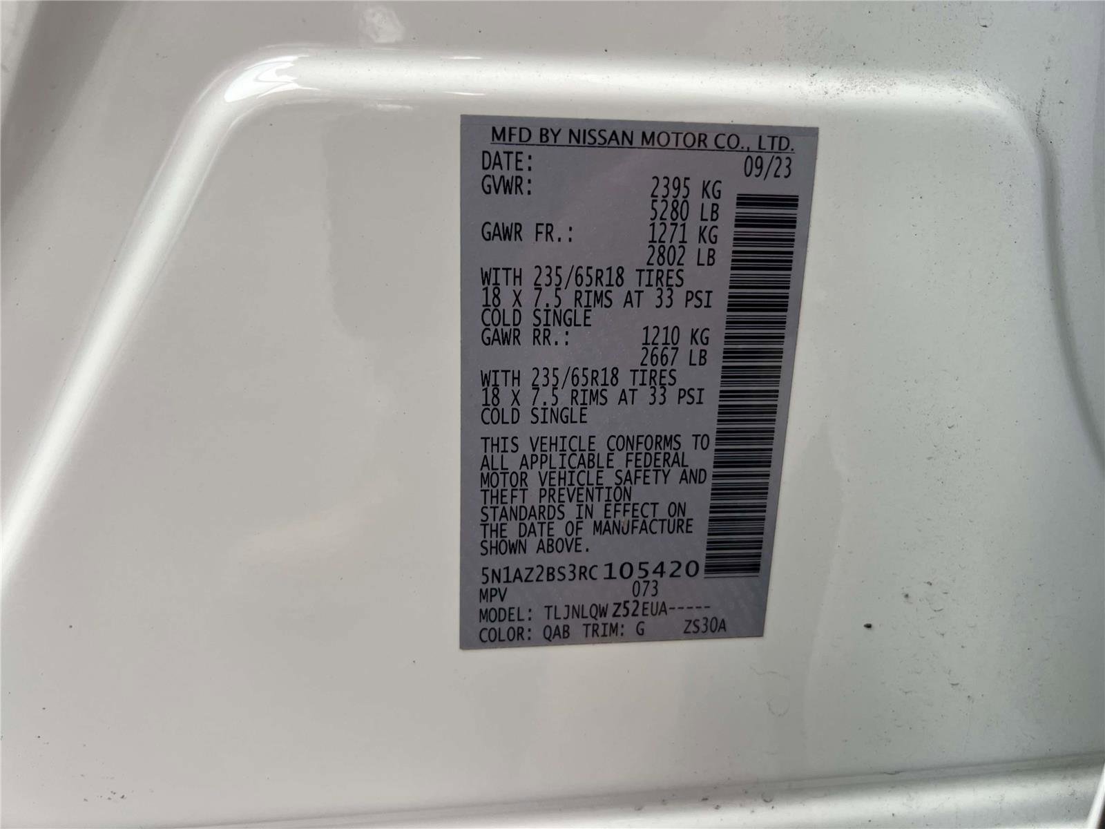 Certified 2024 Nissan Murano SV image 26