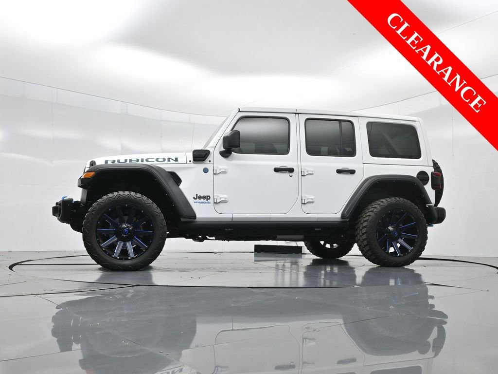 Used 2021 Jeep Wrangler Unlimited Rubicon 4xe w/ Steel Bumper Group image 51