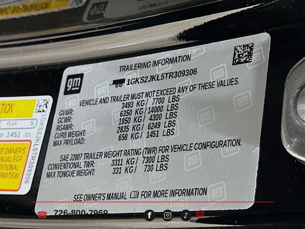 New 2026 GMC Yukon XL Denali w/ Sun & Power Step Package AWD/4WD image 36