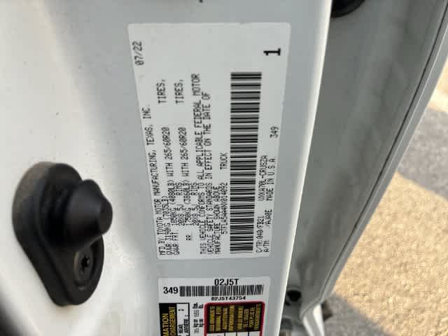 Used 2022 Toyota Tundra SR5 RWD image 38