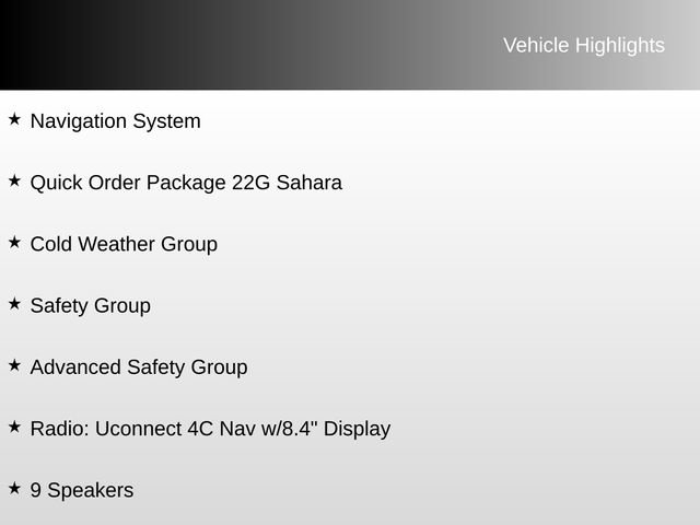 Used 2023 Jeep Wrangler Sahara w/ Safety Group image 16