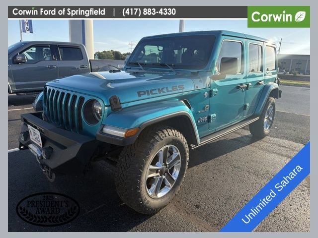 Used 2020 Jeep Wrangler Unlimited Sahara w/ Dual Top Group AWD/4WD image 1