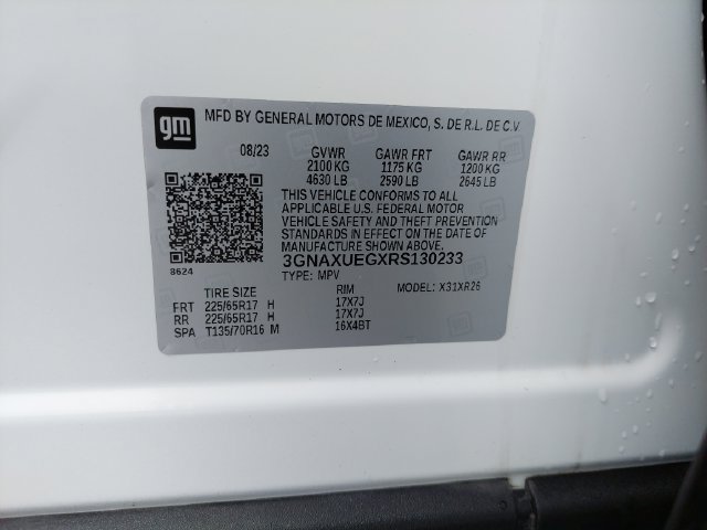 Certified 2024 Chevrolet Equinox LT AWD/4WD image 37