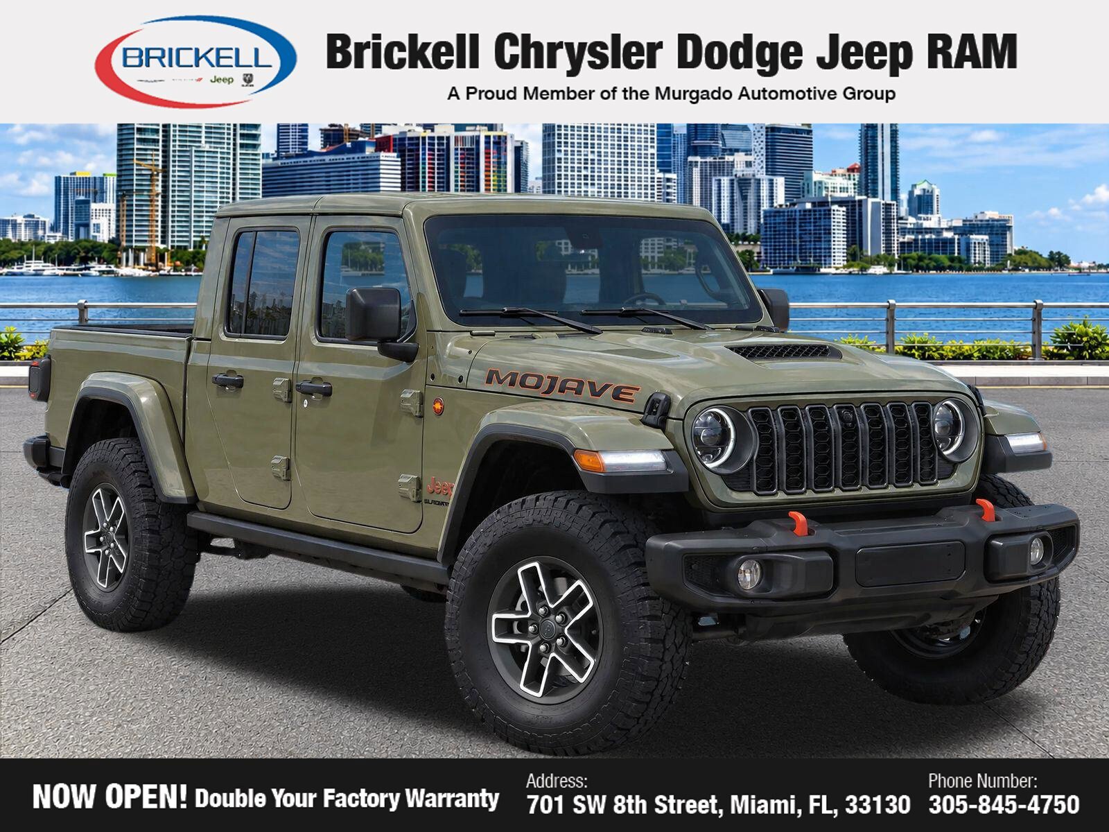 Used 2025 Jeep Gladiator Mojave AWD/4WD image 2