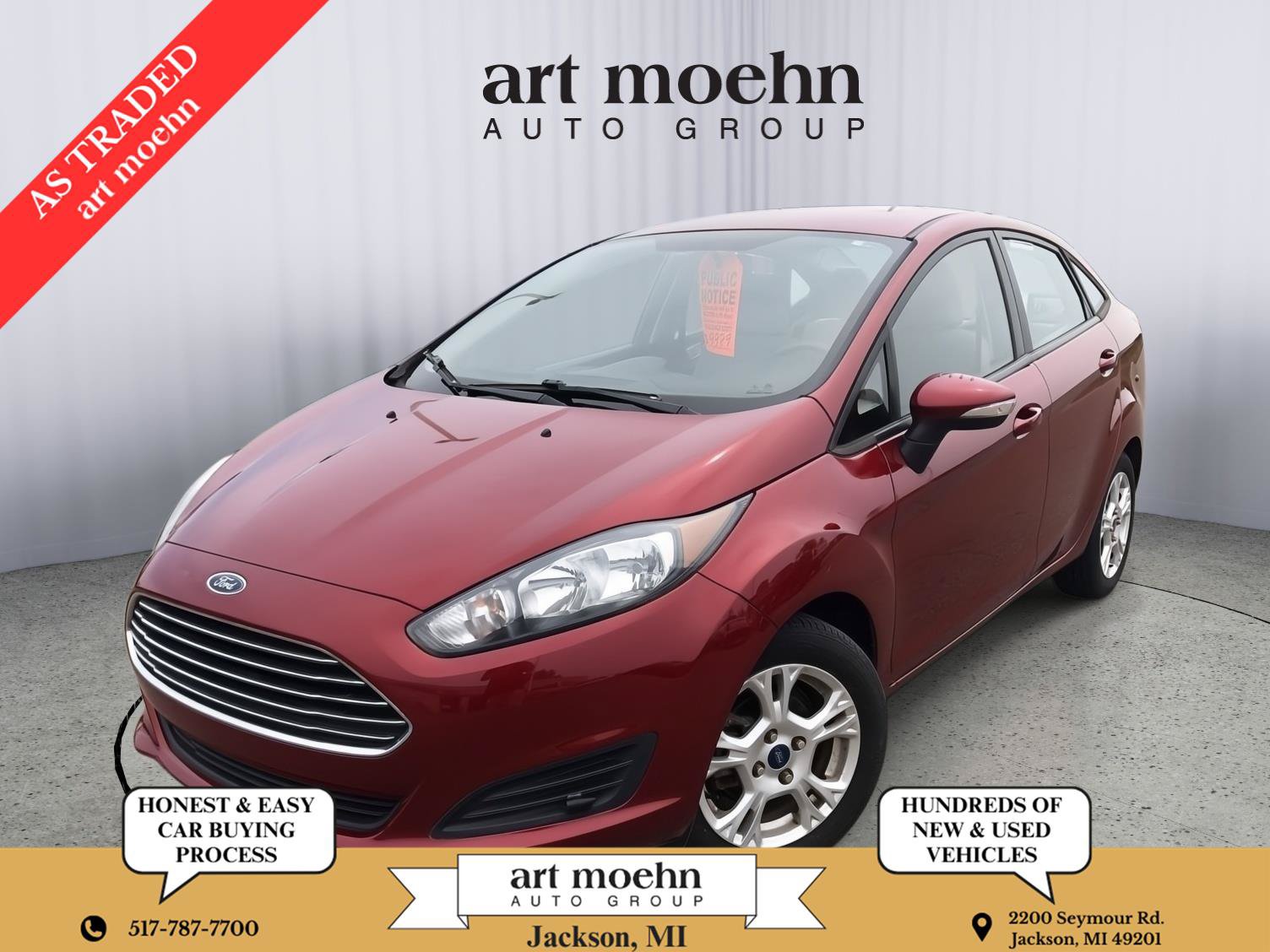 Used 2015 Ford Fiesta SE