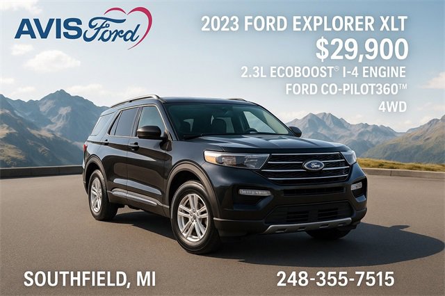 Used 2023 Ford Explorer XLT w/ Equipment Group 202A