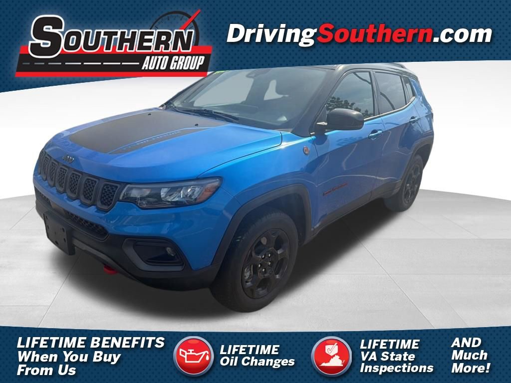 Used 2023 Jeep Compass Trailhawk w/ Trailhawk Convenience Group AWD/4WD video 1
