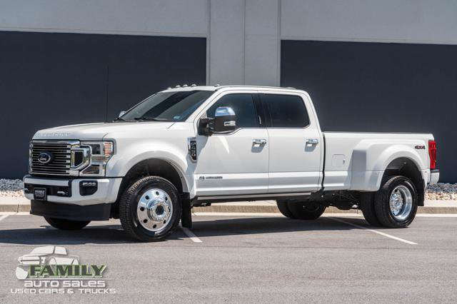 Used 2021 Ford F450 Platinum w/ Snow Plow Prep Package AWD/4WD image 2