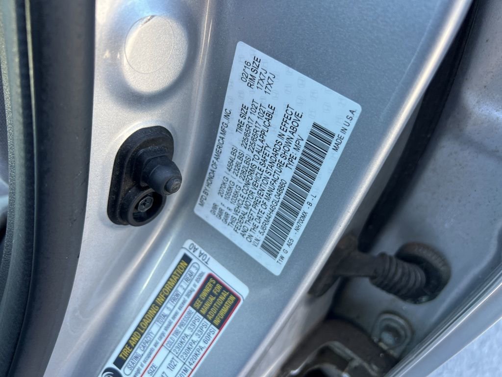 Used 2016 Honda CR-V SE image 30