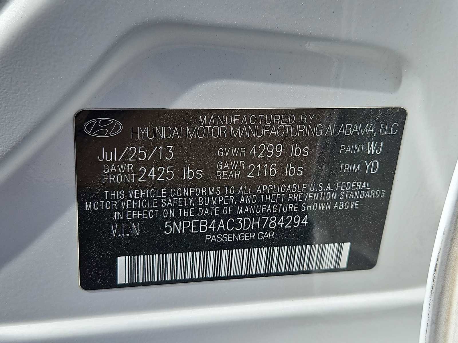 Used 2013 Hyundai Sonata GLS w/ Popular Equipment Pkg image 34