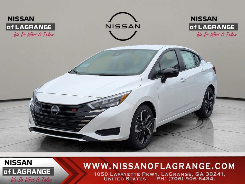 New 2025 Nissan Versa SR w/ Trunk Package image 1