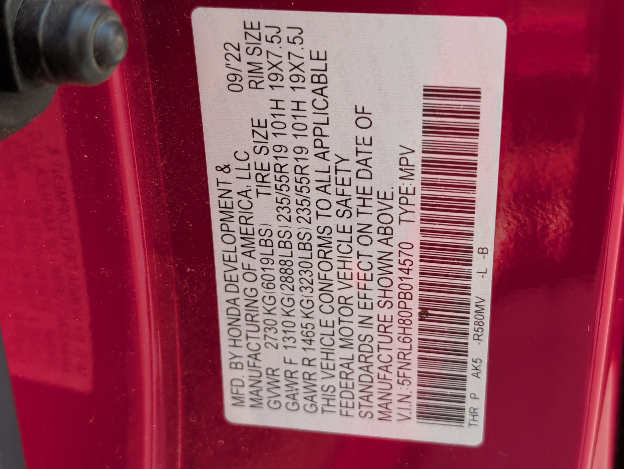 Used 2023 Honda Odyssey Touring image 31