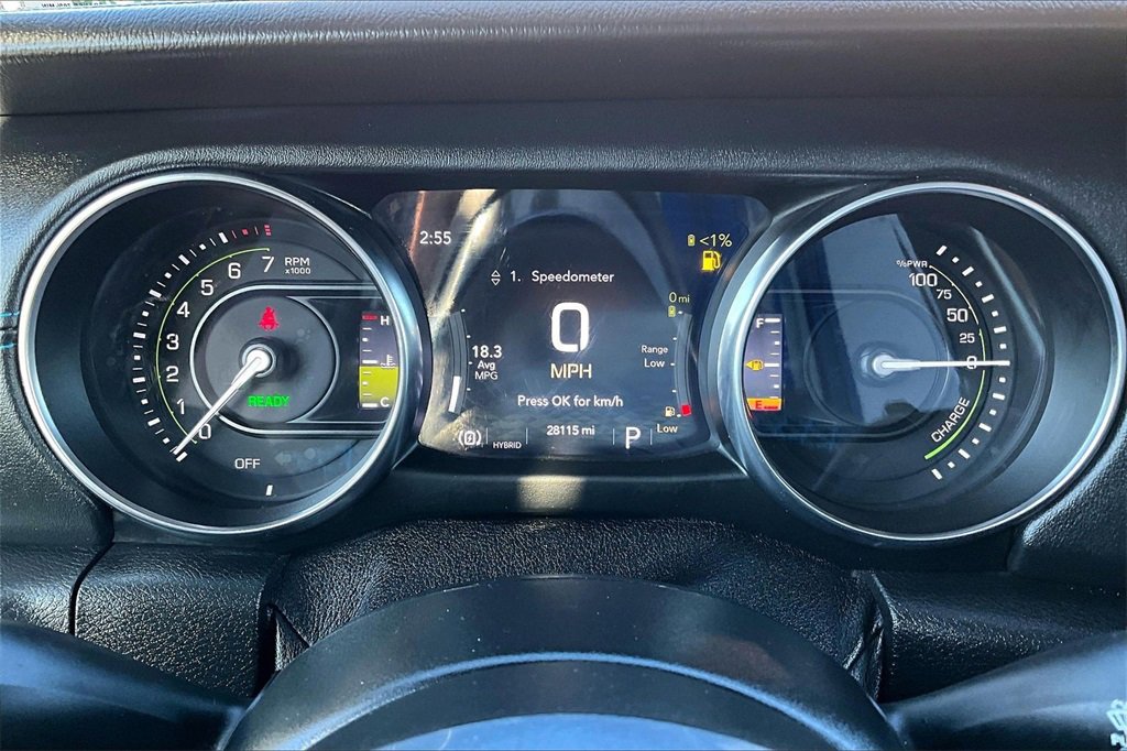 Used 2021 Jeep Wrangler Unlimited Rubicon 4xe w/ Steel Bumper Group image 21