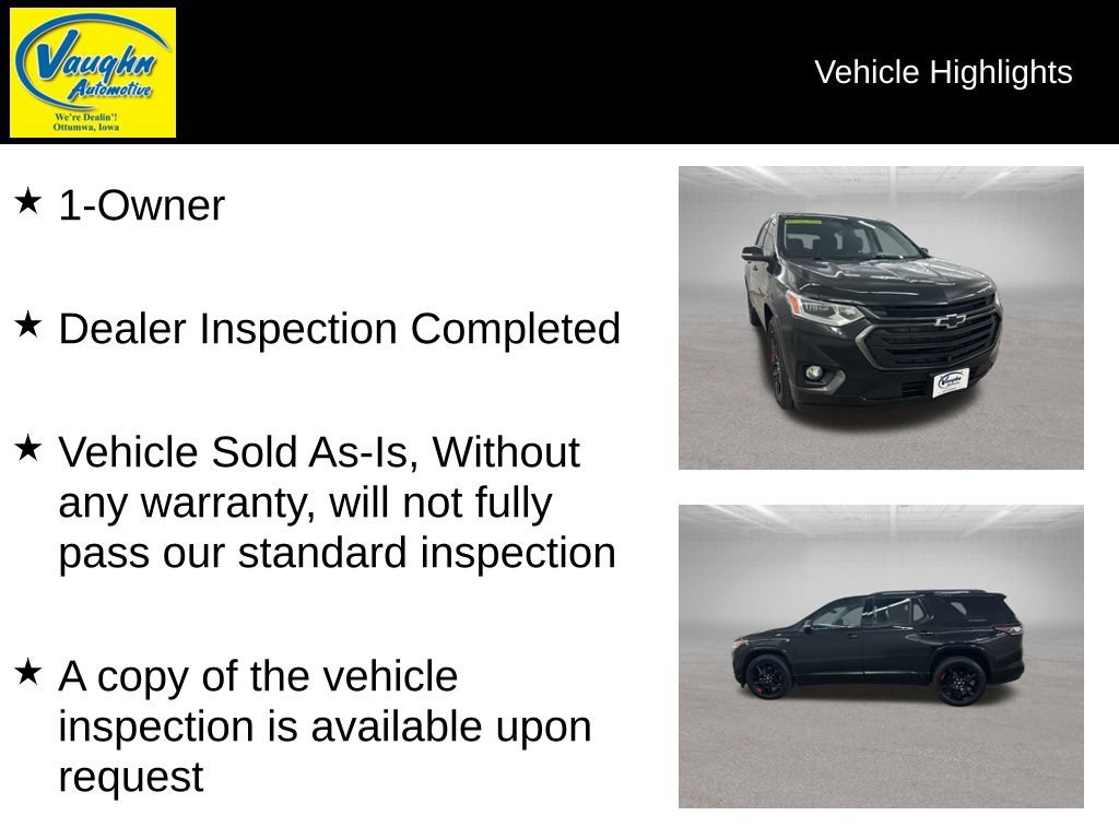 Used 2021 Chevrolet Traverse Premier w/ Redline Edition AWD/4WD video 2