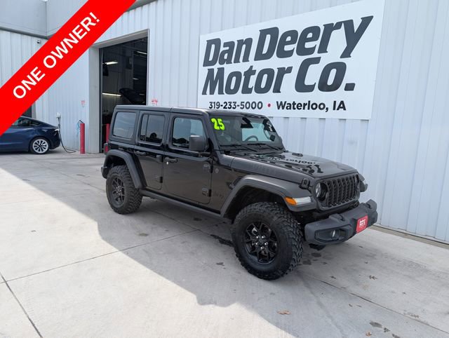 Used 2025 Jeep Wrangler Unlimited Sport AWD/4WD video 1
