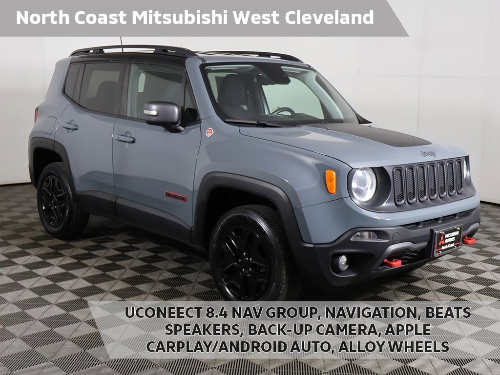 Used 2018 Jeep Renegade Trailhawk w/ UConnect 8.4 Nav Group
