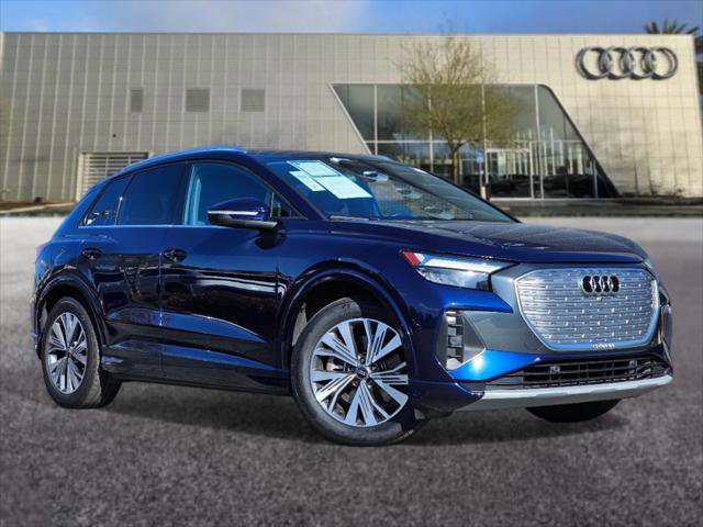Used 2023 Audi Q4 e-tron Premium Plus w/ Premium Plus RWD image 1