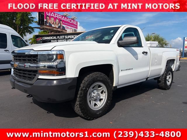 Used 2018 Chevrolet Silverado 1500 W/T w/ WT Fleet Convenience Package AWD/4WD image 10