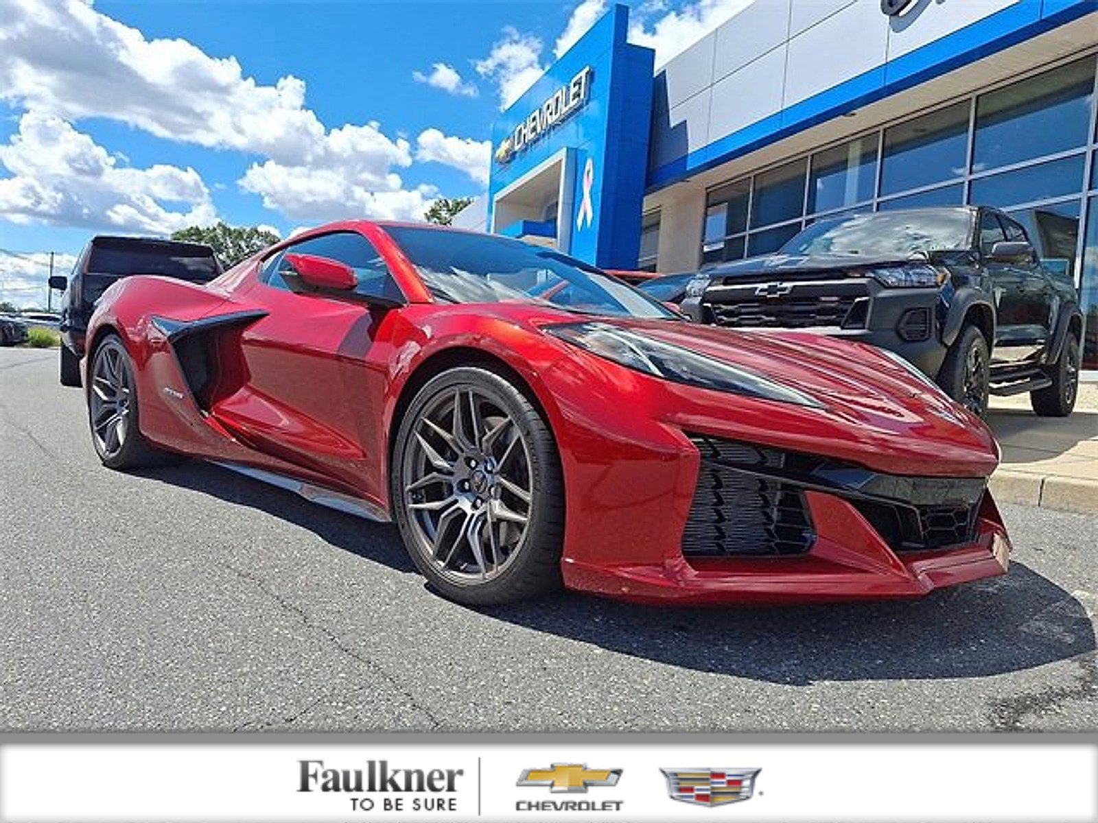 Used 2024 Chevrolet Corvette Z06 w/ Chrome Exterior Badge Package