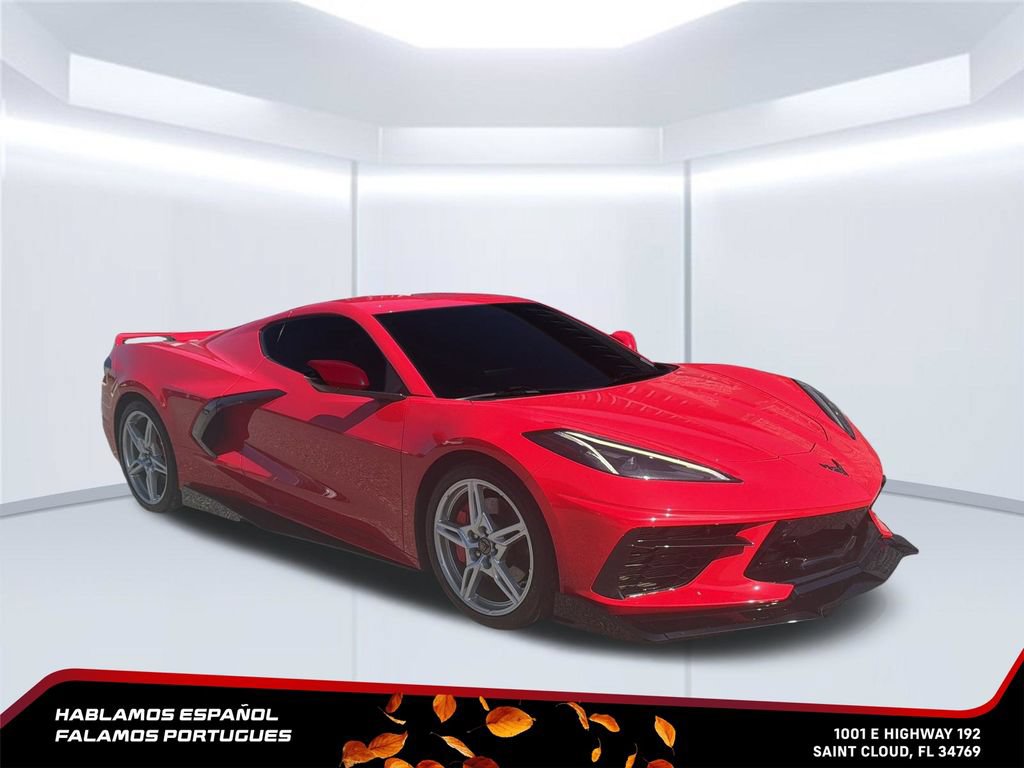 Certified 2023 Chevrolet Corvette Stingray Preferred Cpe w/ Z51 Performance Package RWD image 9