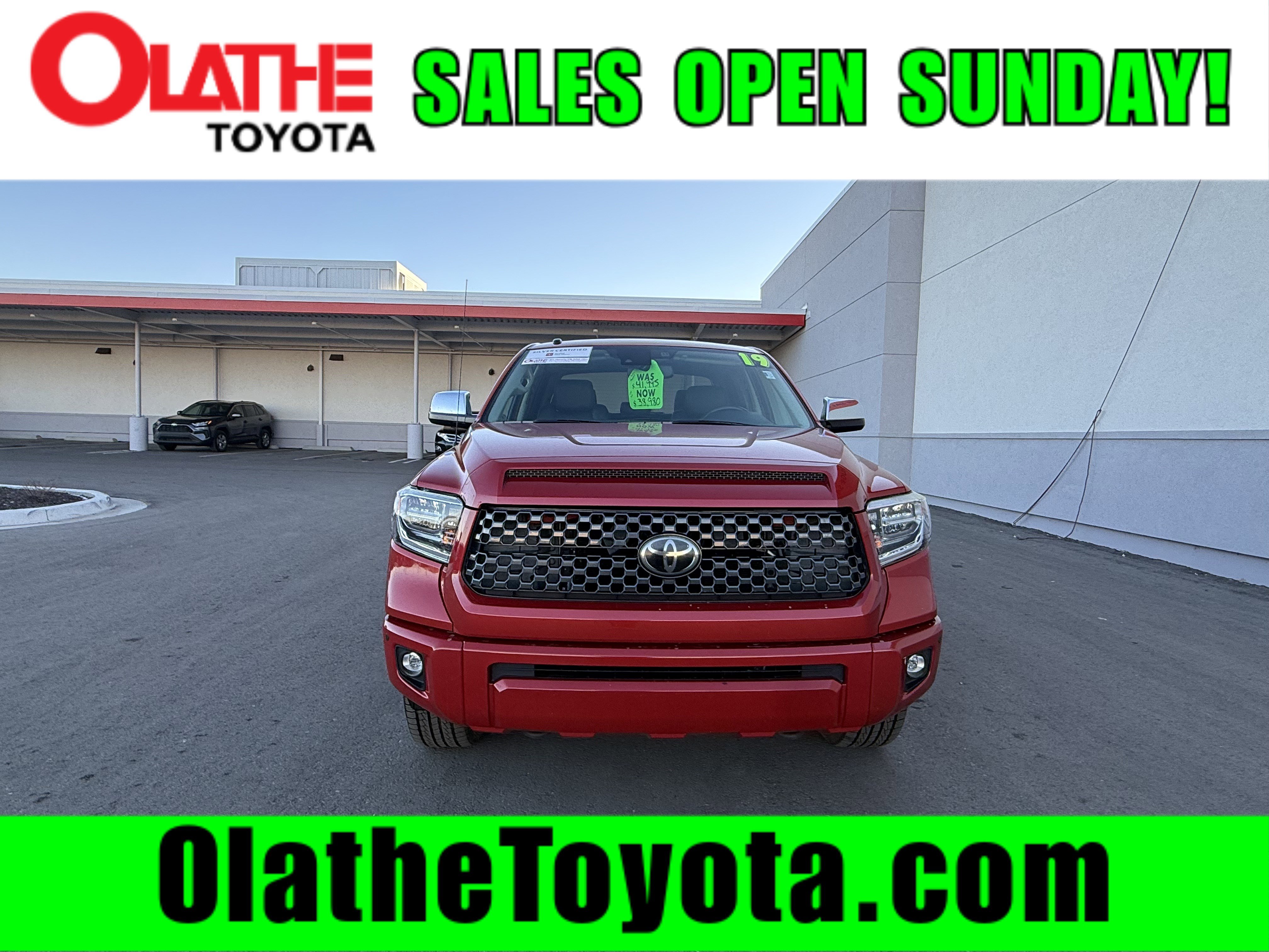 Certified 2019 Toyota Tundra Platinum image 3