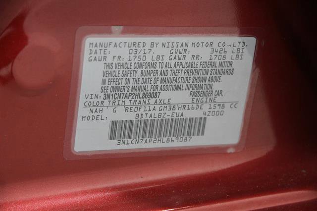 Used 2017 Nissan Versa SV image 20