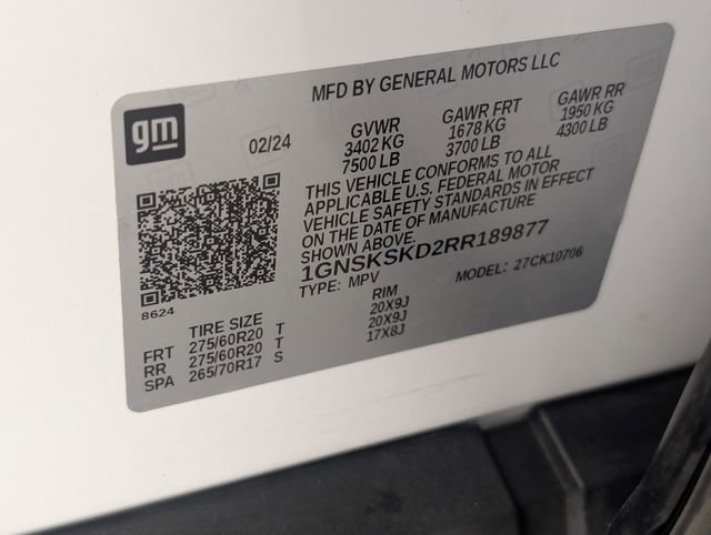 Used 2024 Chevrolet Tahoe Premier AWD/4WD image 38