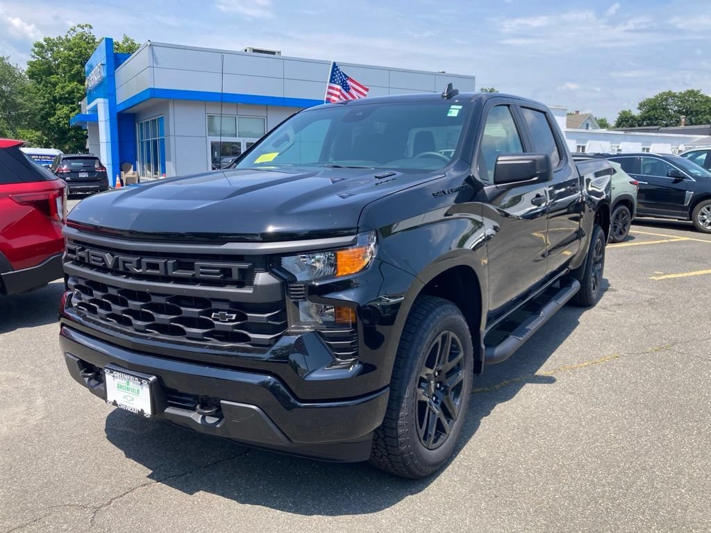 New 2026 Chevrolet Silverado 1500 Custom w/ Turbomax Blackout Package AWD/4WD image 3