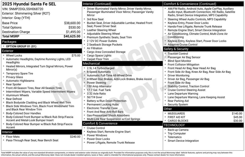 Used 2025 Hyundai Santa Fe SEL image 5