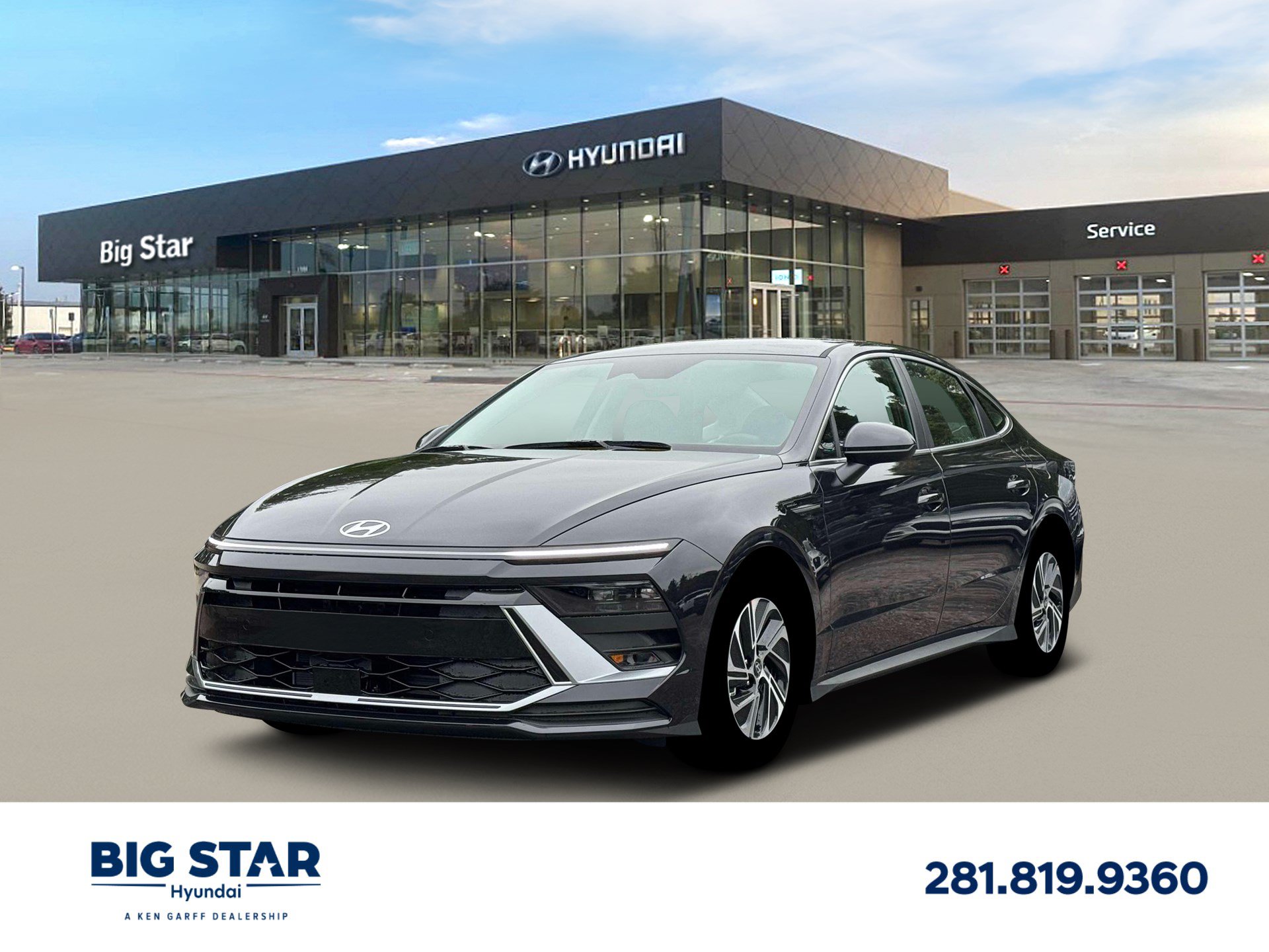 New 2026 Hyundai Sonata Blue
