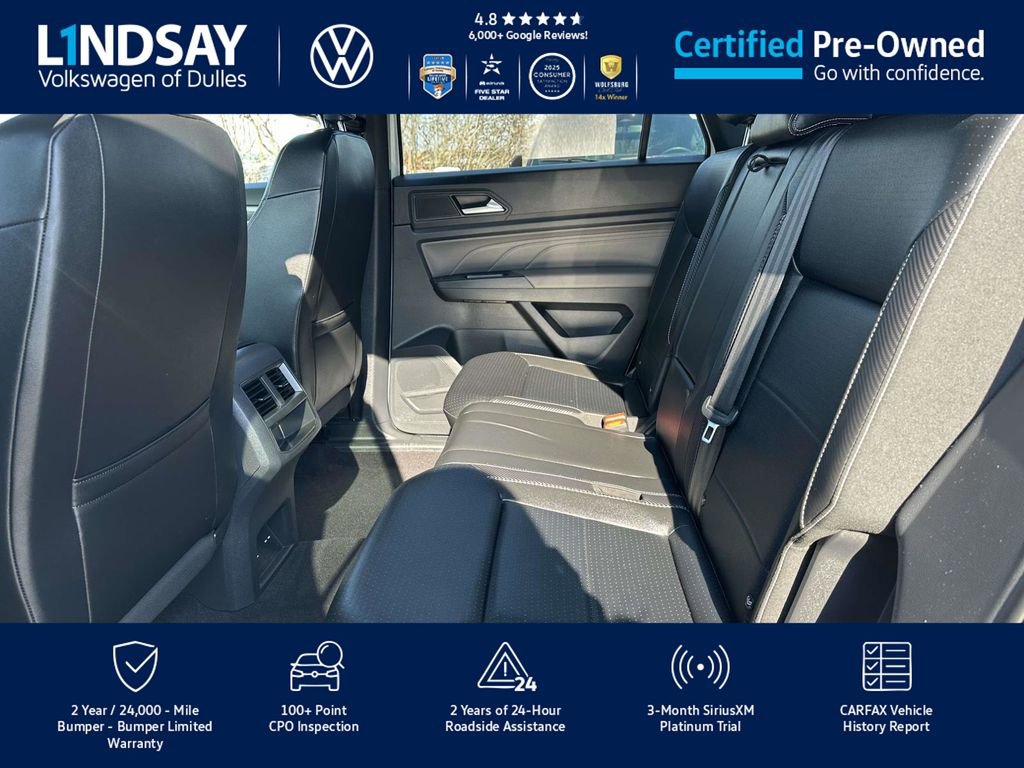 Certified 2021 Volkswagen Atlas Cross Sport SE w/ Panoramic Sunroof Package image 14
