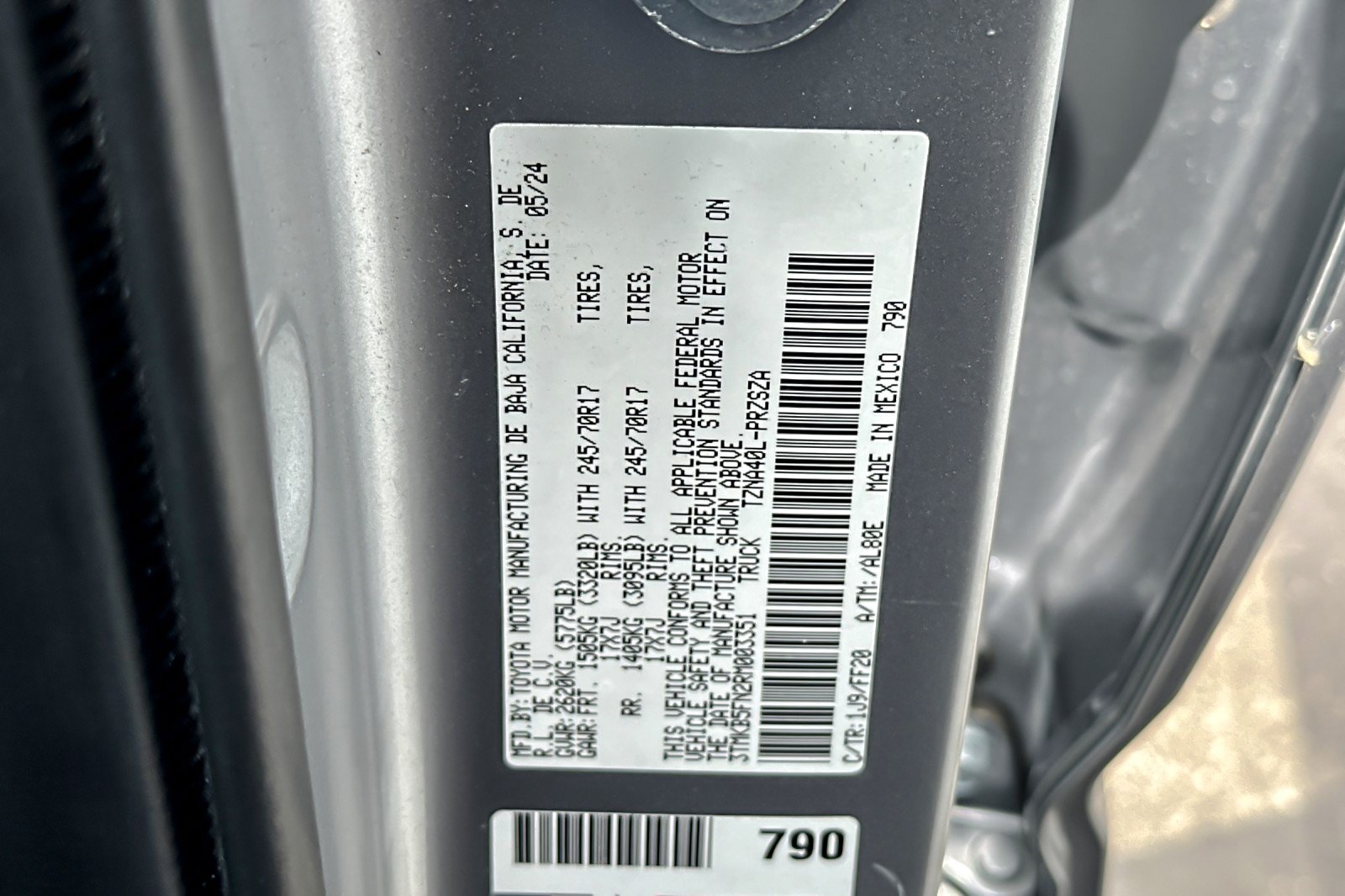 Certified 2024 Toyota Tacoma SR5 w/ SR5 Upgrade Package RWD image 26