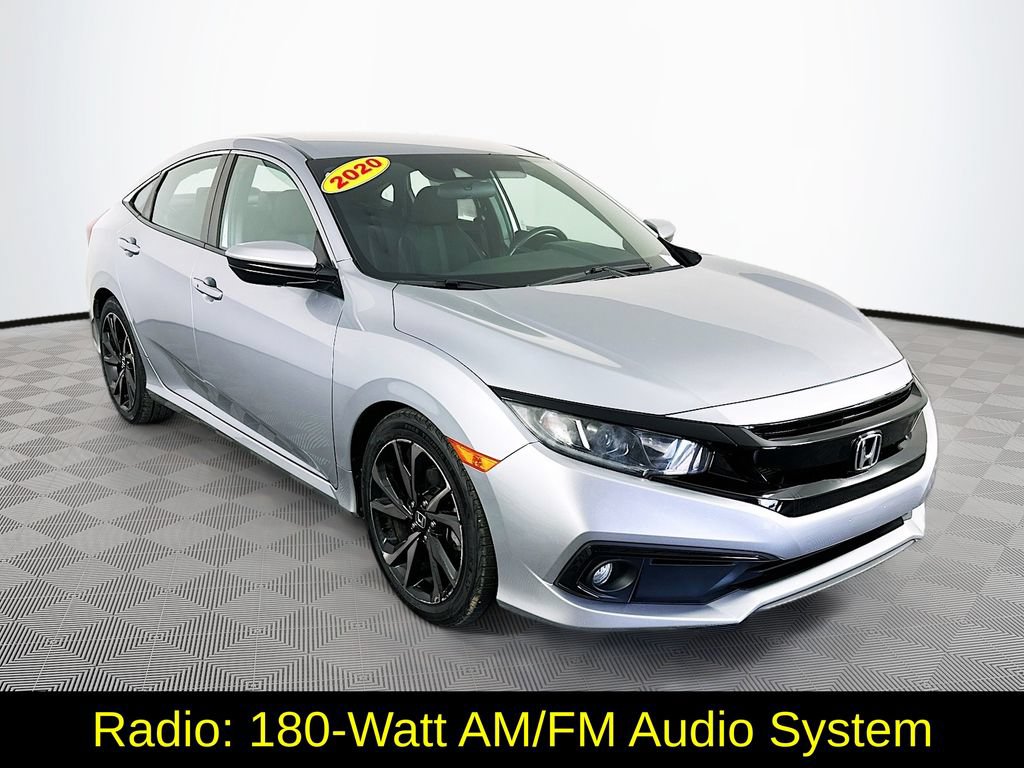 Used 2020 Honda Civic Sport video 3