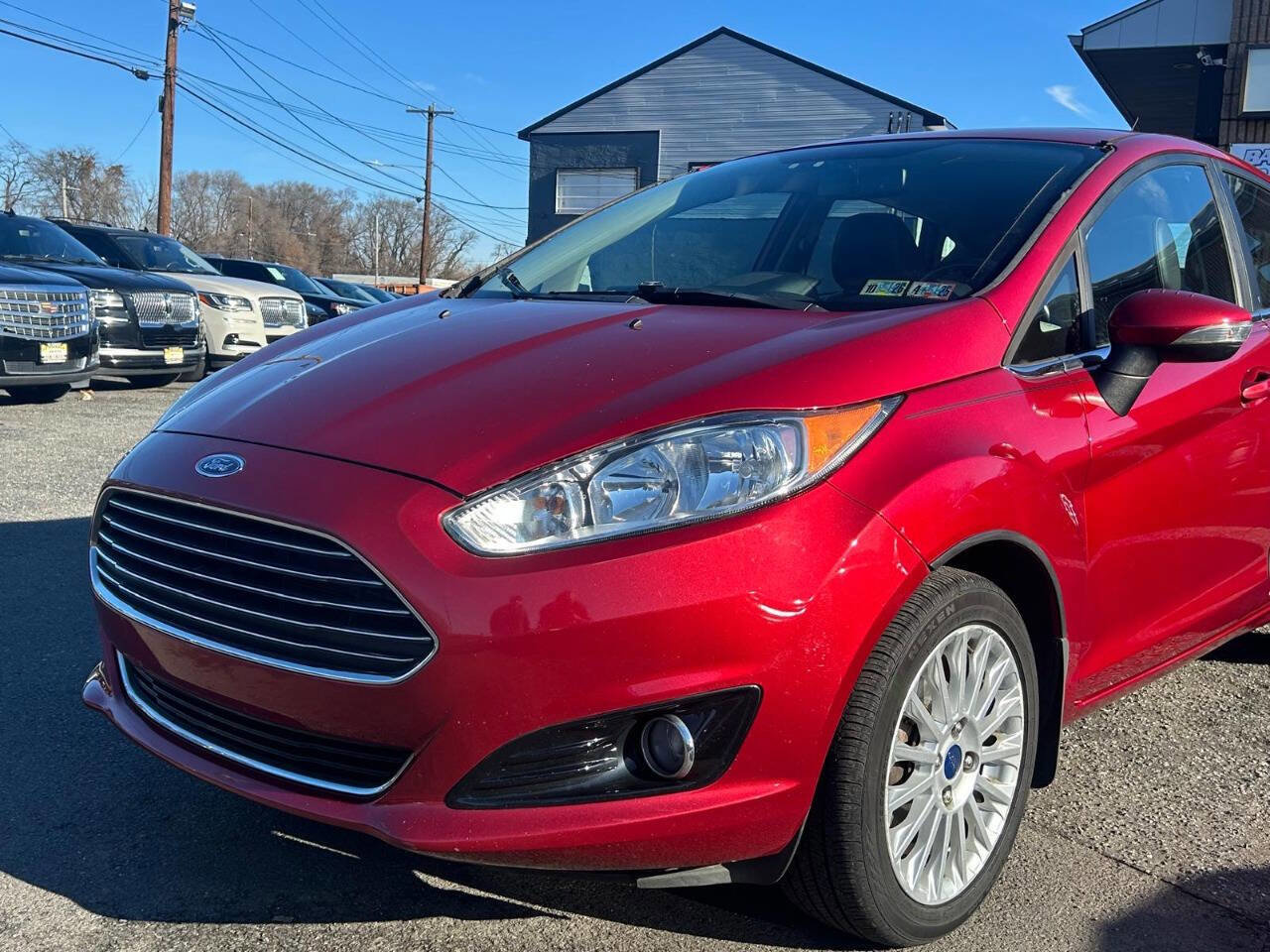 Used 2014 Ford Fiesta Titanium w/ Exterior Protection Package FWD image 3