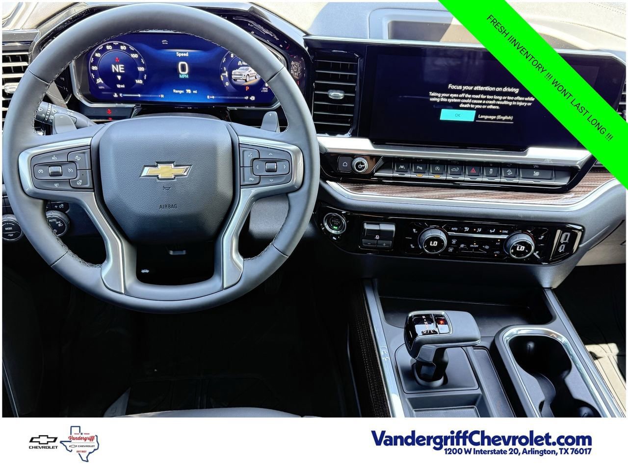New 2026 Chevrolet Silverado 1500 LT w/ Texas Edition Plus AWD/4WD image 11