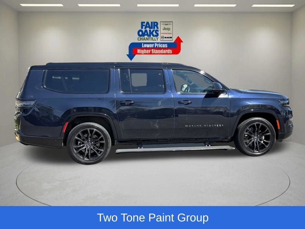 Certified 2024 Jeep Grand Wagoneer L Series II w/ Quick Order Packagew 28T image 7