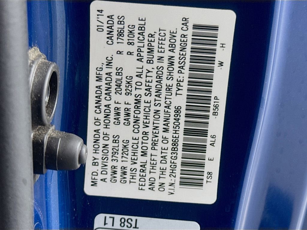 Used 2014 Honda Civic EX image 39